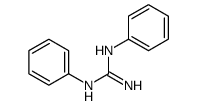 1,2-diphenylguanidine Structure