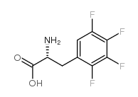 D-2,3,4,5-四氟苯丙氨酸结构式