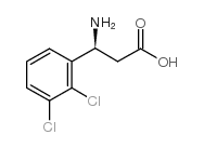 (S)-3-Amino-3-(2,3-dichloro-phenyl)-propionic acid Structure
