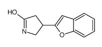4-(1-benzofuran-2-yl)pyrrolidin-2-one Structure