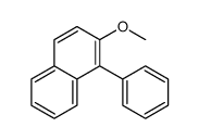 2-methoxy-1-phenylnaphthalene Structure