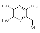 (3,5,6-三甲基吡嗪-2-基)甲醇结构式