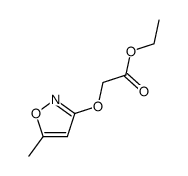 ethyl 2-((5-methylisoxazol-3-yl)oxy)acetate结构式