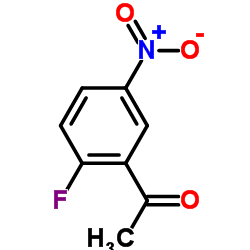 2-氟-5-硝基苯基乙酮结构式
