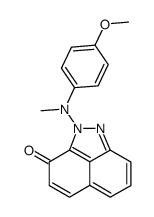 2-((4-methoxyphenyl)(methyl)amino)benzo[cd]indazol-3(2H)-one结构式