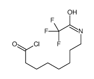 8-[(2,2,2-trifluoroacetyl)amino]octanoyl chloride结构式