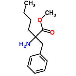 2-氨基-2-苄基己酸甲酯结构式
