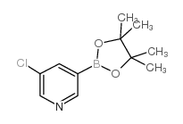 5-Chloropyridine-3-boronic acid pinacol ester structure