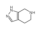 4,5,6,7-四氢-1H-吡唑并[3,4-c]吡啶结构式