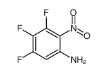 6-Amino-2,3,4-trifluoronitrobenzene Structure
