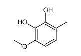 3-methoxy-6-methylbenzene-1,2-diol结构式