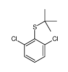 2-tert-butylsulfanyl-1,3-dichlorobenzene结构式
