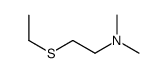 2-ethylsulfanyl-N,N-dimethylethanamine Structure