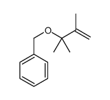 2,3-dimethylbut-3-en-2-yloxymethylbenzene结构式