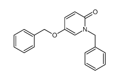 1-benzyl-5-phenylmethoxypyridin-2-one结构式