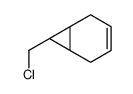 (1S,6R)-7-(chloromethyl)bicyclo[4.1.0]hept-3-ene结构式