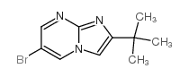 6-bromo-2-tert-butylimidazo[1,2-a]pyrimidine Structure