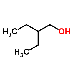 2-Ethyl-1-butanol structure