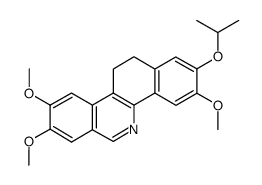 2-isopropoxy-3,8,9-trimethoxy-11,12-dihydrobenzo[c]phenanthridine Structure