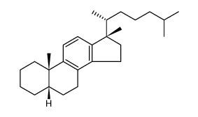 18-Norcholesta-8,11,13-triene, 17-methyl-, (5β,17α) Structure