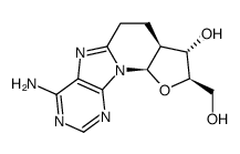 2'-deoxy-8,2'-ethanoadenosine Structure