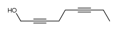 nona-2,6-diyn-1-ol结构式