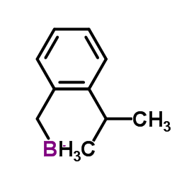 1-(溴甲基)-2-异丙基苯结构式