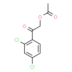 2-(ACETYLOXY)-1-(2,4-DICHLOROPHENYL)ETHANONE Structure