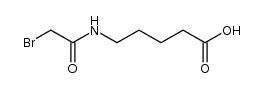 5-(2-bromoacetamido)pentanoic acid Structure