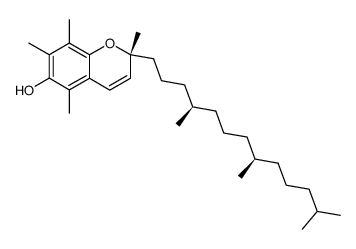 3,4-dehydro-α-tocopherol Structure