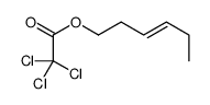 hex-3-enyl 2,2,2-trichloroacetate结构式