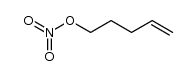 5-nitrate-1-pentene Structure