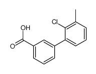 2-Chloro-3-methylbiphenyl-3-carboxylic acid Structure