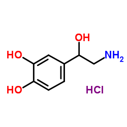 DL-去甲肾上腺素-d6盐酸盐结构式