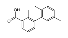 2,2,5-三甲基-[1,1-联苯]-3-羧酸结构式