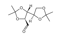 (4S)-2,2-Dimethyl-5β-[(4R)-2,2-dimethyl-1,3-dioxolane-4β-yl]-1,3-dioxolane-4α-carbaldehyde Structure
