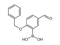 2-Benzyloxy-5-formylphenylboronic acid结构式