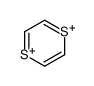 1,4-dithiine-1,4-diium Structure