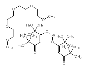 双(2,2,6,6-四甲基-3,5-庚二酮基)钡四甘醇二甲酸酯加合物图片