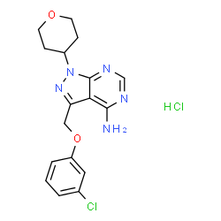 PF 4800567 hydrochloride结构式