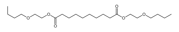 bis(2-butoxyethyl) sebacate Structure