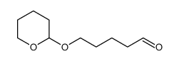 5-(oxan-2-yloxy)pentanal Structure