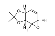 (1α,2β,4β,7α)-3,8,10-trioxa-9,9-dimethyl-tricyclo(5,3,0,02,4)doc-5-ene结构式