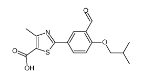 2-[3-甲酰基-4-(2-甲基丙氧基)苯基]-4-甲基-5-噻唑羧酸图片