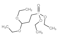 (3,3-二乙氧基丙基)磷酸二乙酯结构式