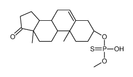 dehydroepiandrosterone-3-O-methylthiophosphonate Structure