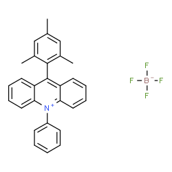 9-均三苯基-10-苯基吖啶四氟硼酸盐结构式