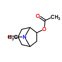 6-乙酰氧基托品酮结构式