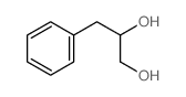 1,2-Propanediol,3-phenyl- Structure