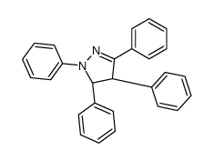 (3R,4S)-2,3,4,5-tetraphenyl-3,4-dihydropyrazole Structure